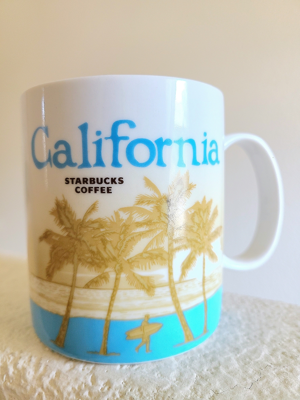 Starbucks Global City Icon Collector Series Mug California Redwood Palm Trees